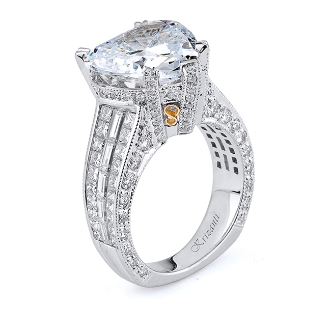 18KTW INVISIBLE SET ENGAGEMENT RING 2.56CT